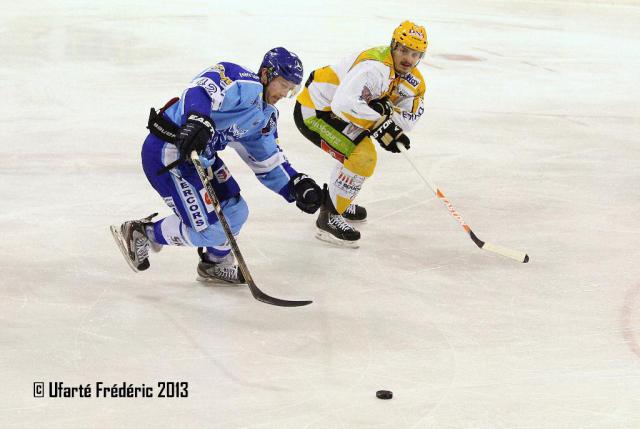 Photo hockey Ligue Magnus - LM playoff 1er tour, match 2 : Villard-de-Lans vs Strasbourg  - Strasbourg égalise ! 
