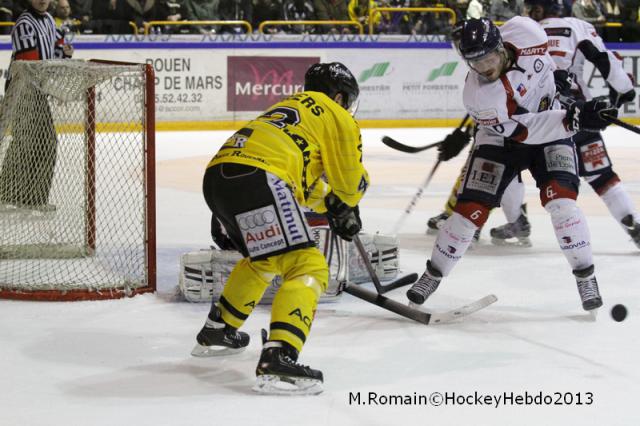 Photo hockey Ligue Magnus - LM Playoffs :  finale , match 4 : Rouen vs Angers  - Peur à domicile