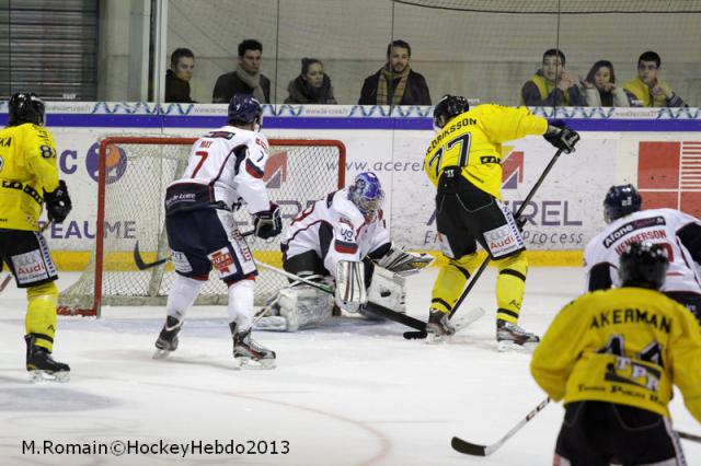 Photo hockey Ligue Magnus - LM Playoffs :  finale , match 4 : Rouen vs Angers  - Peur à domicile