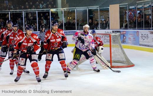 Photo hockey Ligue Magnus - LM Playoffs : 1/2, match 1 : Angers  vs Epinal  - Epinal prend l’avantage
