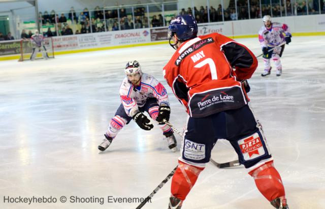 Photo hockey Ligue Magnus - LM Playoffs : 1/2, match 1 : Angers  vs Epinal  - Epinal prend l’avantage
