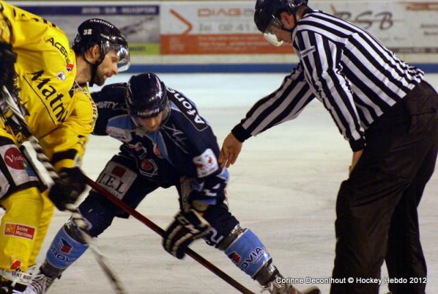 Photo hockey Ligue Magnus - LM Playoffs : 1/2 finale , match 3 : Angers  vs Rouen - La suprématie rouennaise