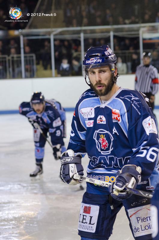 Photo hockey Ligue Magnus - LM Playoffs : 1/2 finale , match 4 : Angers  vs Rouen - Les Dragons ont tremblé