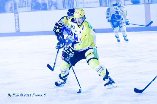 Photo hockey Ligue Magnus - LM playoffs : 1/2 finale, match 1 : Angers  vs Strasbourg  - Strasbourg prend l’avantage 
