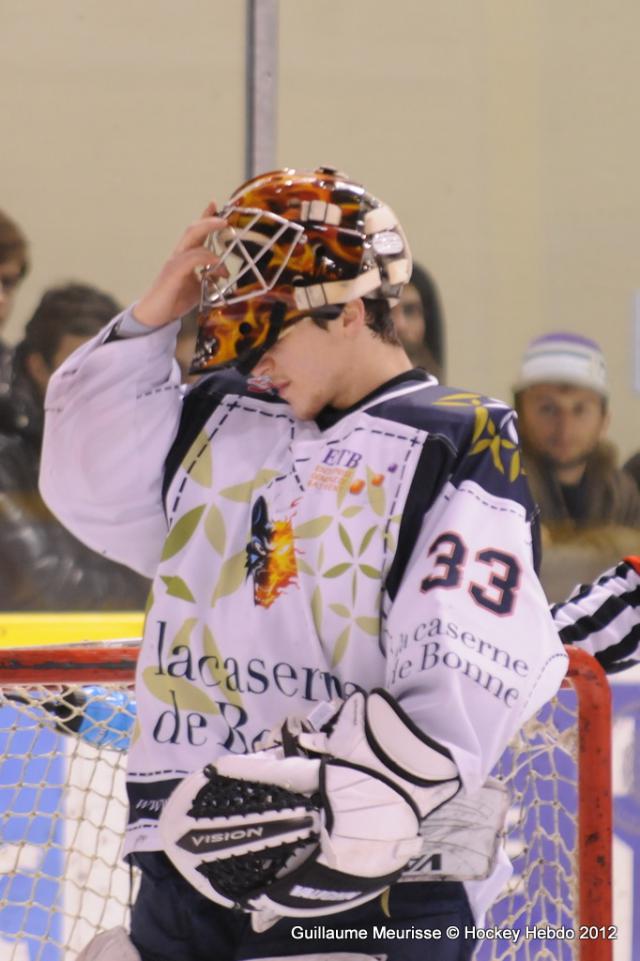 Photo hockey Ligue Magnus - LM Playoffs : 1/4 , match 1 : Dijon  vs Grenoble  - Dijon fait le métier