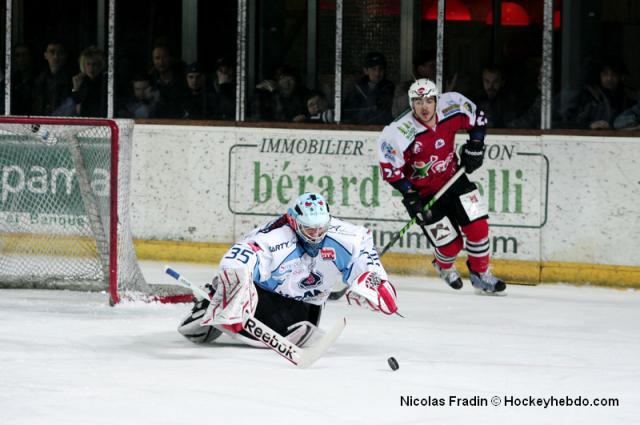 Photo hockey Ligue Magnus - LM Playoffs : 1/4 , match 2 : Briançon  vs Angers  - Photos de la rencontre