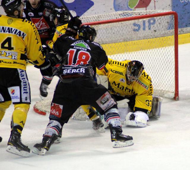 Photo hockey Ligue Magnus - LM Playoffs : 1/4 , match 4 : Amiens  vs Rouen - L\