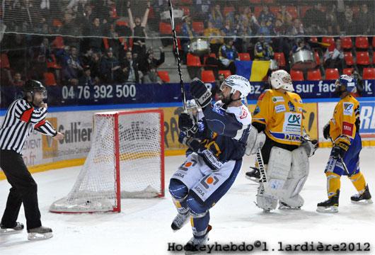 Photo hockey Ligue Magnus - LM Playoffs : 1/4 , match 4 : Grenoble  vs Dijon  - Grenoble : rendez-vous à Dijon !