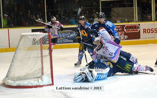 Photo hockey Ligue Magnus - LM Playoffs : 1/4, match 5 : Chamonix  vs Epinal  - Chamonix battu à l’expérience