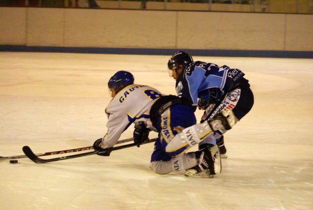 Photo hockey Ligue Magnus - LM playoffs : 1/4 de finale, match 1 : Angers  vs Villard-de-Lans - Les Ducs déroulent