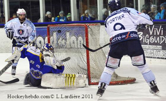 Photo hockey Ligue Magnus - LM playoffs : 1/4 de finale, match 3 : Villard-de-Lans vs Angers  - Un Villard à deux visages ! 