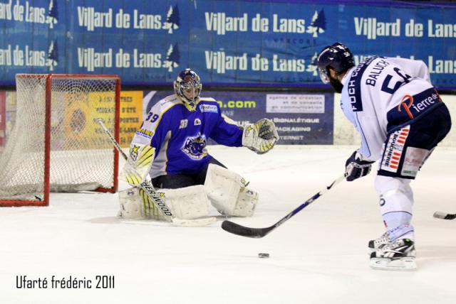 Photo hockey Ligue Magnus - LM playoffs : 1/4 de finale, match 3 : Villard-de-Lans vs Angers  - Un Villard à deux visages ! 