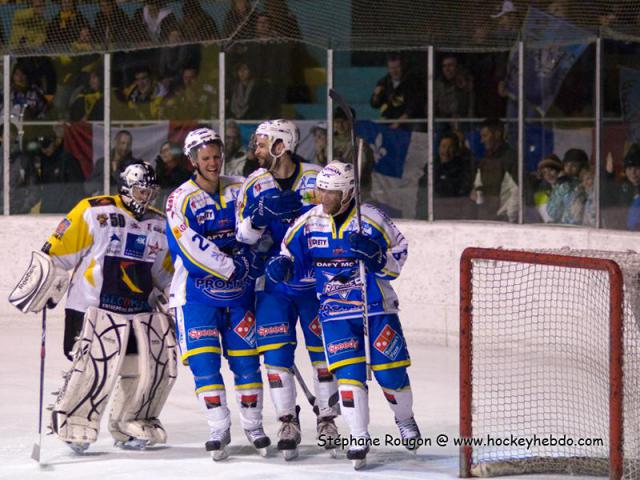 Photo hockey Ligue Magnus - LM playoffs : 1/4 de finale, match 5 : Gap  vs Strasbourg  - Gap s\