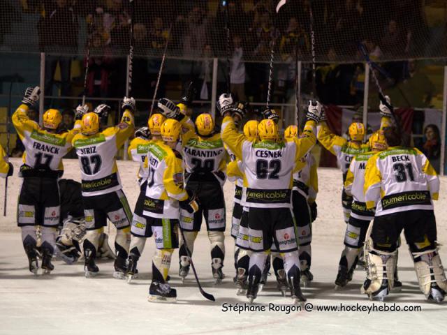 Photo hockey Ligue Magnus - LM playoffs : 1/4 de finale, match 5 : Gap  vs Strasbourg  - Gap s\