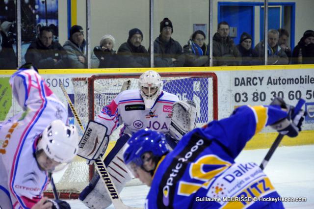 Photo hockey Ligue Magnus - LM Playoffs : 1er tour, match 2 : Dijon  vs Epinal  - Les Dauphins évitent la noyade