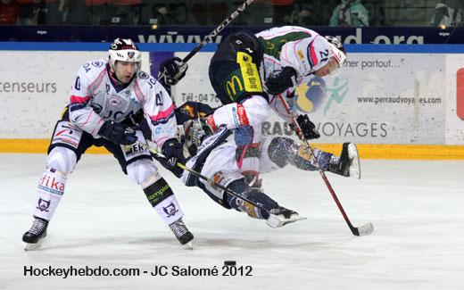 Photo hockey Ligue Magnus - LM Playoffs : 1er tour, match 2 : Grenoble  vs Epinal  - Grenoble : la slot machine est lancée