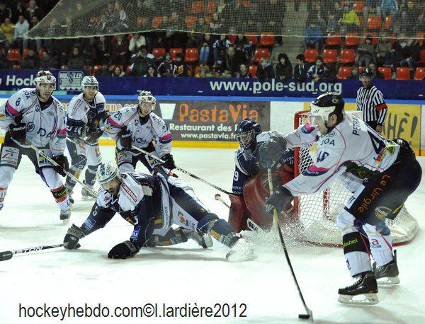 Photo hockey Ligue Magnus - LM Playoffs : 1er tour, match 2 : Grenoble  vs Epinal  - Grenoble : la slot machine est lancée