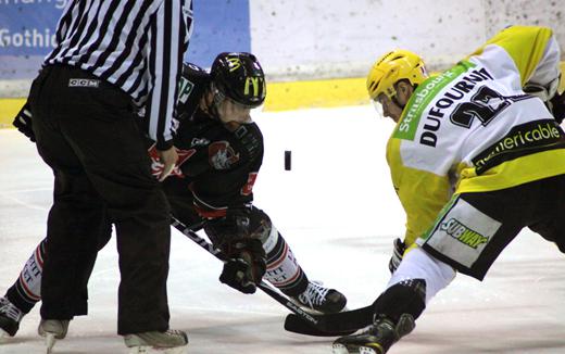 Photo hockey Ligue Magnus - LM Playoffs : 1er tour, match 5 : Amiens  vs Strasbourg  - Direction…Rouen