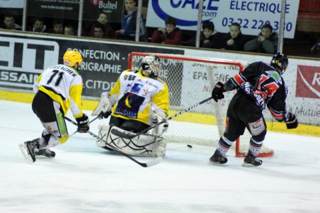 Photo hockey Ligue Magnus - LM Playoffs : 1er tour, match 5 : Amiens  vs Strasbourg  - Direction…Rouen