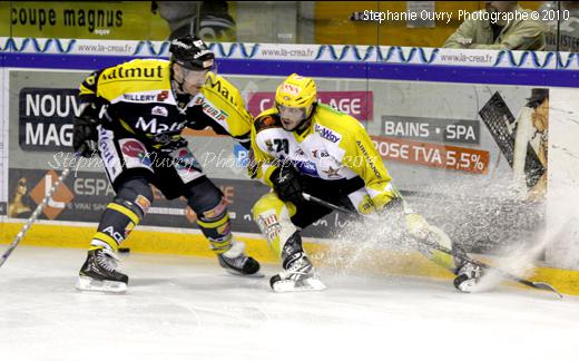 Photo hockey Ligue Magnus - LM playoffs : finale, match 1 : Rouen vs Strasbourg  - Rouen maître chez lui.