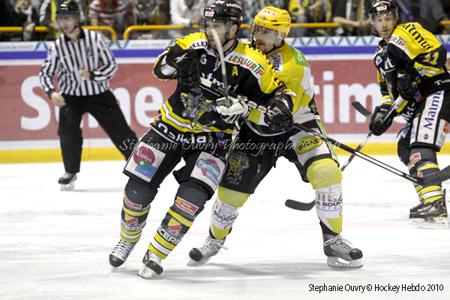 Photo hockey Ligue Magnus - LM playoffs : finale, match 1 : Rouen vs Strasbourg  - Rouen maître chez lui.