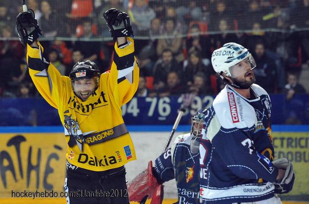 Photo hockey Ligue Magnus - LM playoffs : finale, match 6 : Grenoble  vs Rouen - Hégémoniques dragons !