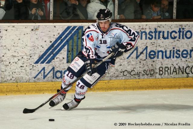 Photo hockey Ligue Magnus - Play-off : 1/2 finale, match 1 : Briançon  vs Angers  - Briançon assure