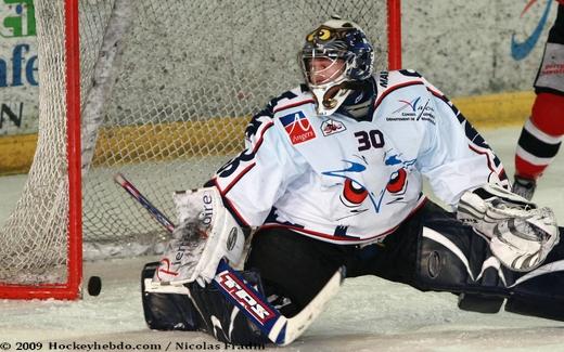 Photo hockey Ligue Magnus - Play-off : 1/2 finale, match 2 : Briançon  vs Angers  - Briançon l