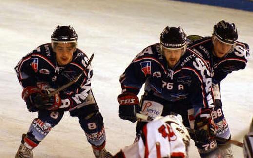 Photo hockey Ligue Magnus - Play-off : 1/2 finale, match 3 : Angers  vs Briançon  - Reportage Photos