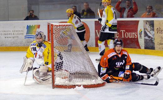 Photo hockey Ligue Magnus - Play-off : 1er tour, match 1 : Tours  vs Strasbourg  - Logique respectée
