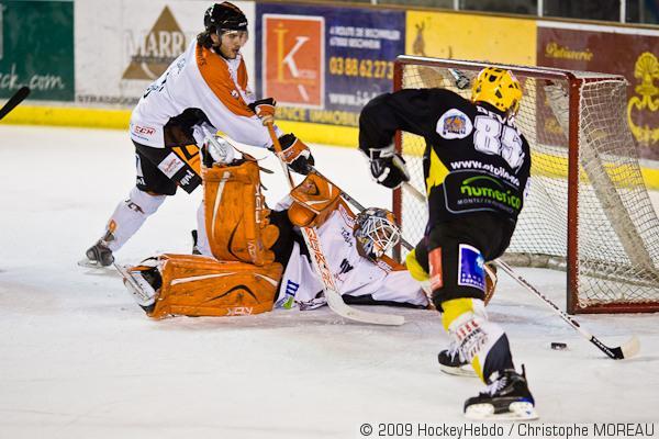 Photo hockey Ligue Magnus - Play-off : 1er tour, match 2 : Strasbourg  vs Tours  - Le tour est joué