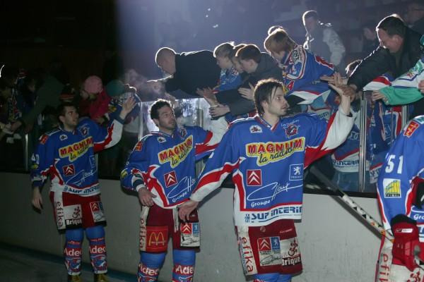 Photo hockey Ligue Magnus - Play-off : 1er tour, match 3 : Epinal  vs Chamonix  - La victoire était en eux !