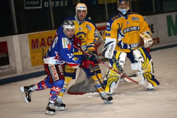 Photo hockey Ligue Magnus - Play-off : 1er tour, match 3 : Epinal  vs Chamonix  - La victoire était en eux !