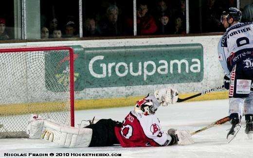 Photo hockey Ligue Magnus - Play-off Ligue Magnus : 1/2 de finale, match 1 : Briançon  vs Angers  - Briançon prend l