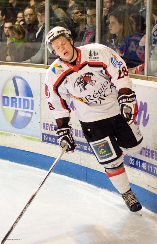 Photo hockey Ligue Magnus - Play-off Ligue Magnus : 1/2 de finale, match 3 : Angers  vs Briançon  - Des erreurs qui coûtent chères