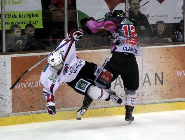 Photo hockey Ligue Magnus - Play-off Ligue Magnus : 1/4 de finale, match 4 : Amiens  vs Briançon  - Patron, une demi !