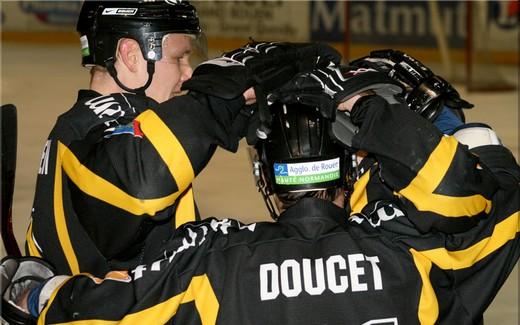 Photo hockey Ligue Magnus - PO 1/4 match 2 : Rouen vs Dijon  - Logique respectée