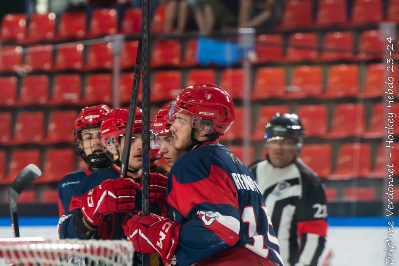 Photo hockey Mineur U17/U20 Elite -  : Grenoble U20 vs Caen U20 - U20 Grenoble démarre parfaitement la saison