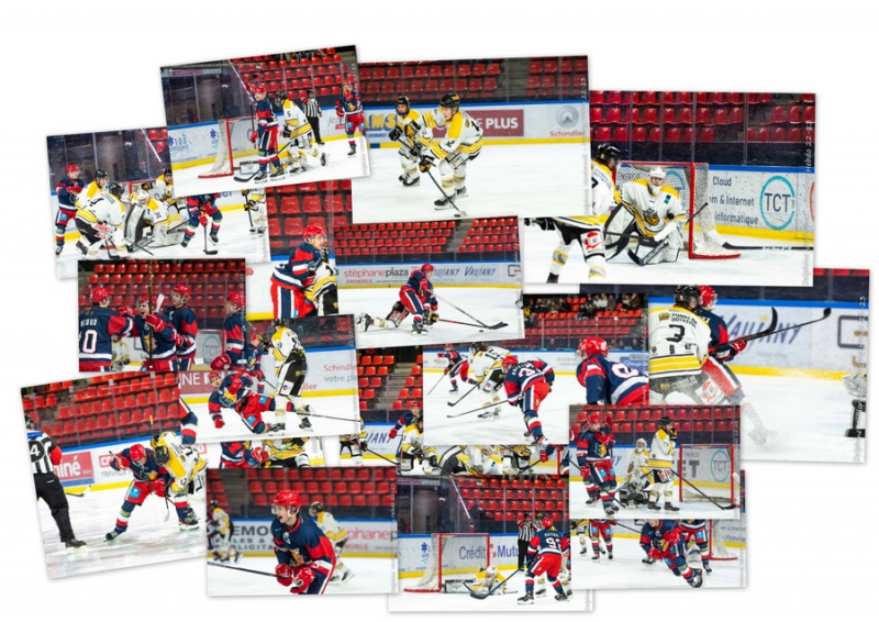 Photo hockey Mineur U17/U20 Elite -  : Grenoble U20 vs Rouen U20 - U20 - Grenoble prend le large