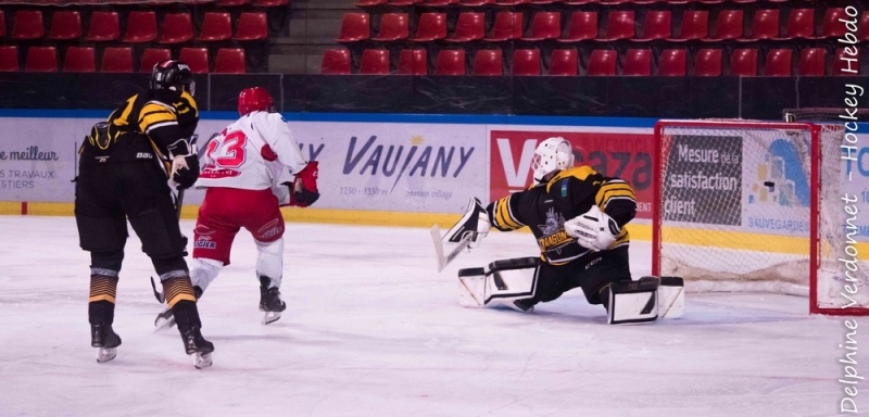 Photo hockey Mineur U17/U20 Elite -  : Grenoble U20 vs Rouen U20 - U20 – Festival de buts pour Grenoble et Rouen  