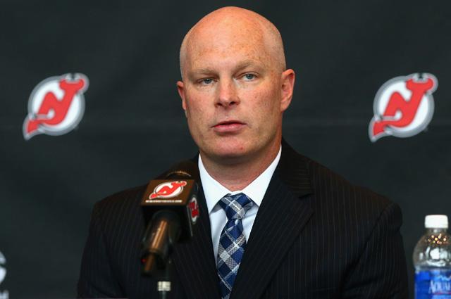 Photo hockey NHL : National Hockey League - AHL - NHL : National Hockey League - AHL - NHL : John Hynes, entraîneur des Devils