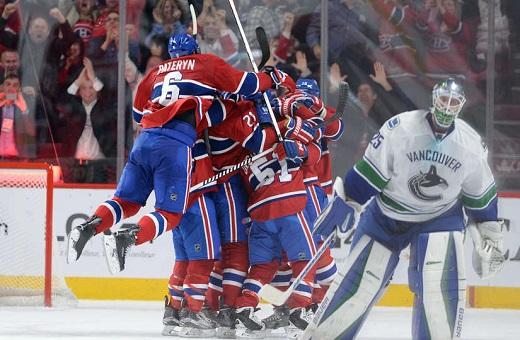 Photo hockey NHL : National Hockey League - AHL - NHL : National Hockey League - AHL - NHL : Montréal revient de très loin