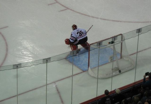 Photo hockey NHL : National Hockey League - AHL - NHL : National Hockey League - AHL - NHL : Retour raté pour Huet