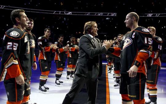 Photo hockey NHL : National Hockey League - AHL - NHL : National Hockey League - AHL - NHL : Selanne pour l
