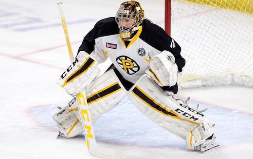 Photo hockey NHL : National Hockey League - AHL - NHL : National Hockey League - AHL - NHL : Zane McIntyre obtient un premier départ