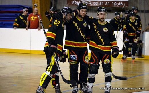 Photo hockey Roller Hockey - Roller Hockey - N1 : Les Griffons à la relance