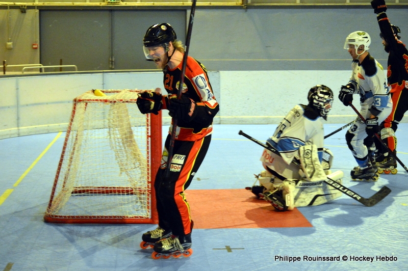 Photo hockey Roller Hockey - Roller Hockey - N1 PO : La marche était trop haute