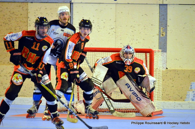 Photo hockey Roller Hockey - Roller Hockey - N1 PO : La marche était trop haute