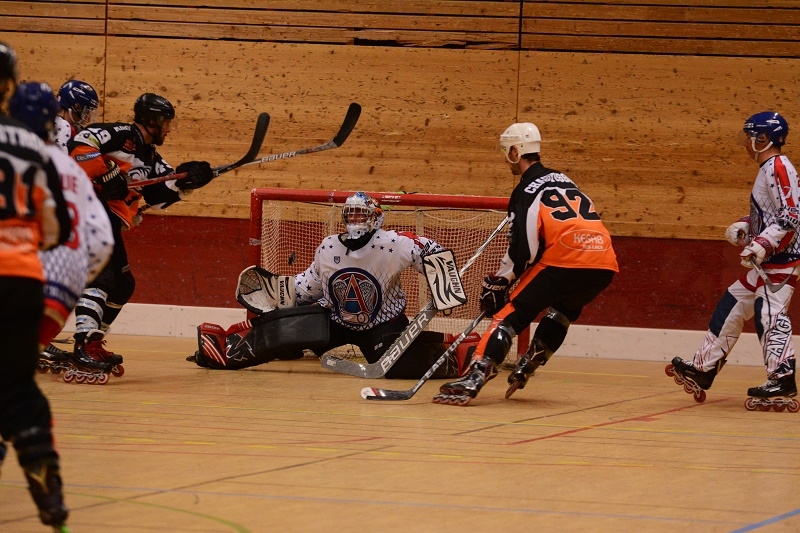Photo hockey Roller Hockey - Roller Hockey - N2 - Les Bloody Tigers ne font qu’une bouchée de Montchavin