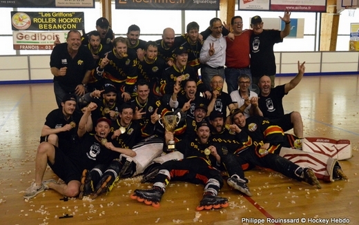 Photo hockey Roller Hockey - Roller Hockey - N2 : Les Griffons de Besançon champions !